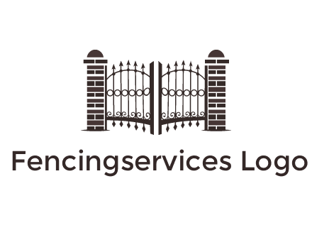 house gate logos