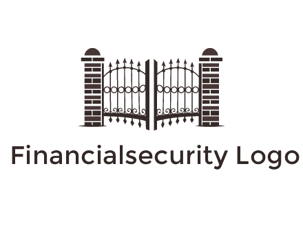 house gate logos