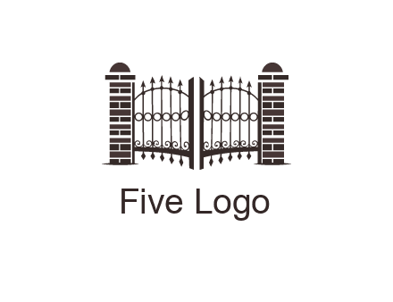 house gate logos
