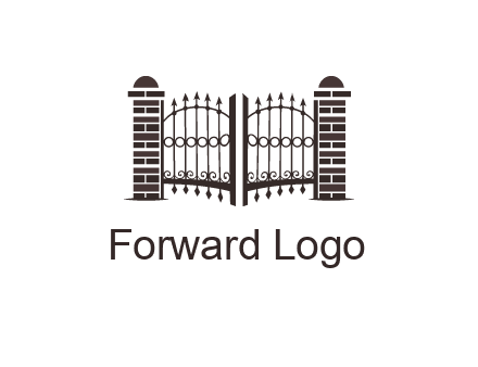 house gate logos
