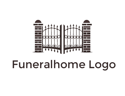 house gate logos