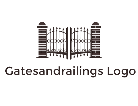 house gate logos