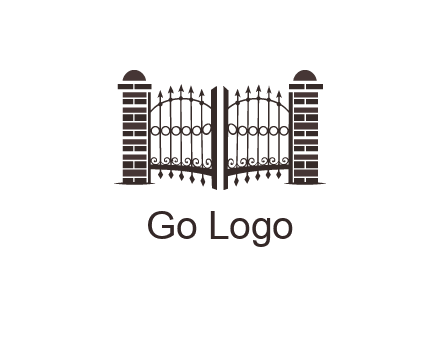 house gate logos