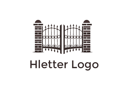 house gate logos
