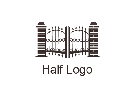 house gate logos