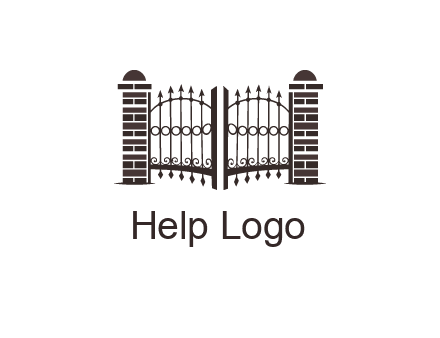 house gate logos