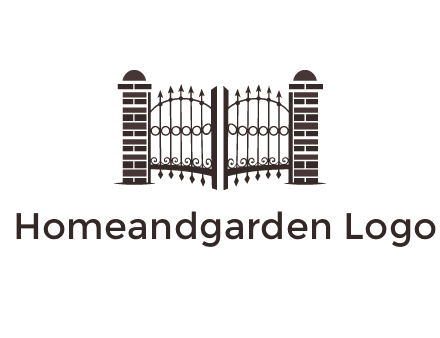 house gate logos
