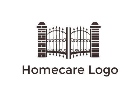 house gate logos