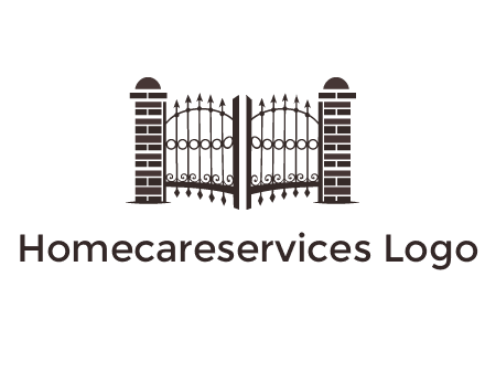 house gate logos