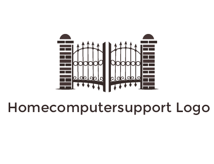 house gate logos