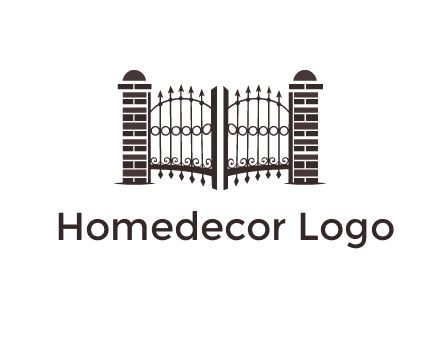 house gate logos