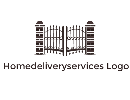 house gate logos