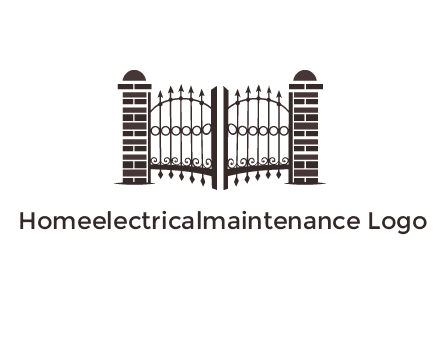 house gate logos
