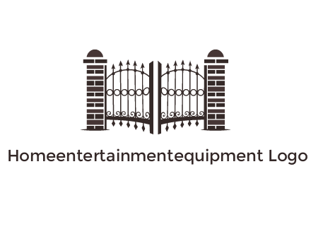 house gate logos