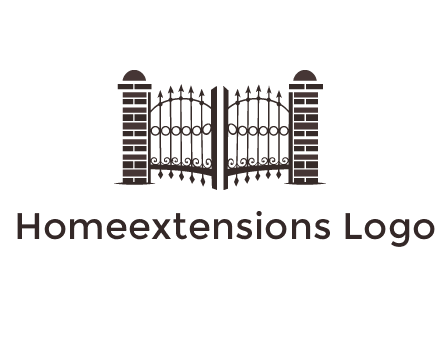 house gate logos