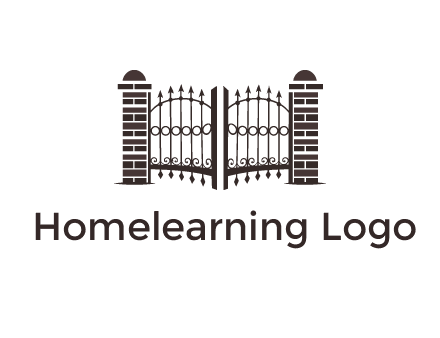 house gate logos