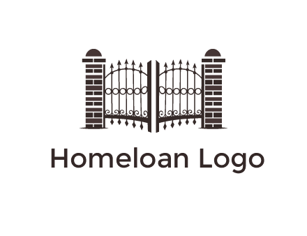house gate logos