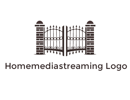 house gate logos