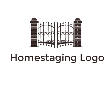 house gate logos