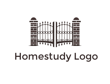 house gate logos