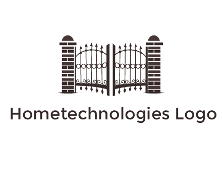 house gate logos