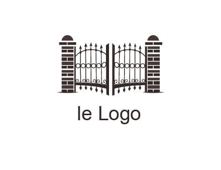 house gate logos