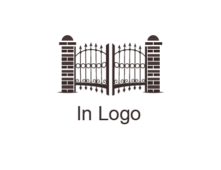 house gate logos
