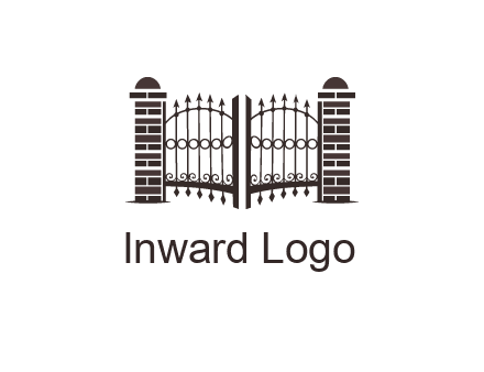 house gate logos