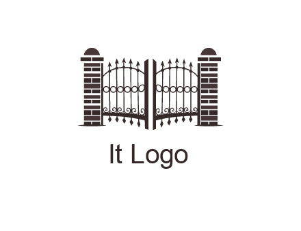 house gate logos