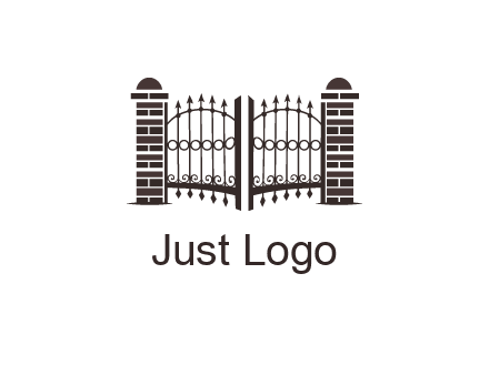 house gate logos