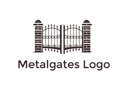 house gate logos
