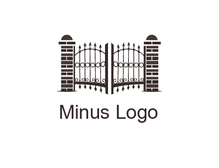 house gate logos