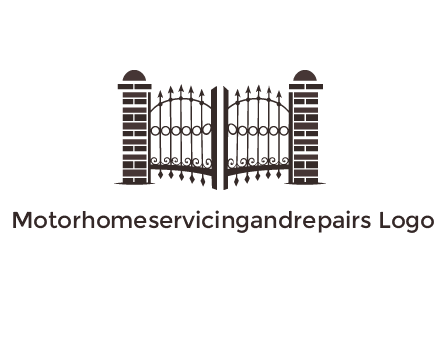 house gate logos