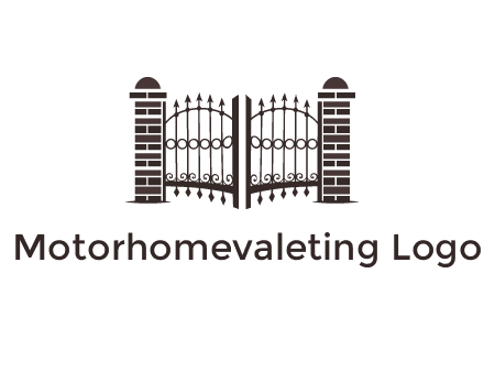 house gate logos