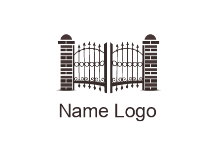 house gate logos
