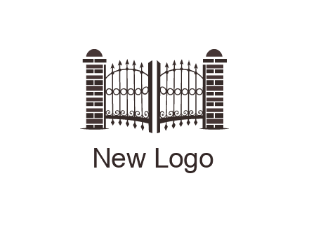 house gate logos