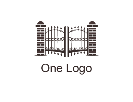 house gate logos
