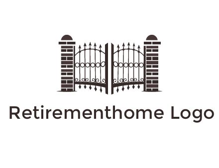 house gate logos