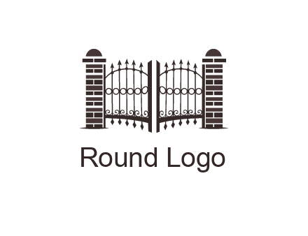 house gate logos