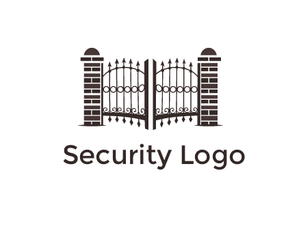 house gate logos
