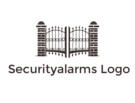 house gate logos