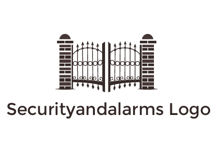 house gate logos