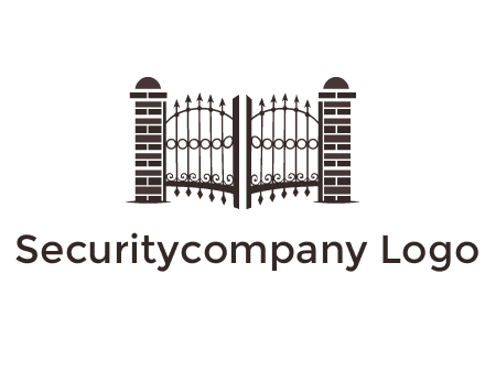 house gate logos