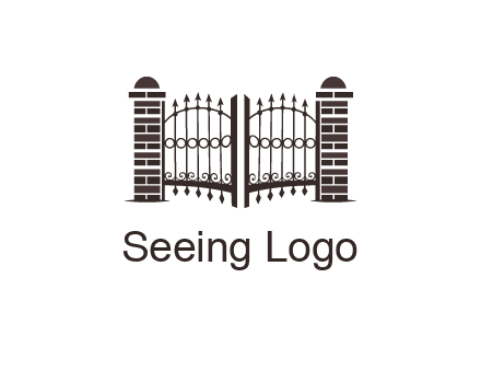 house gate logos