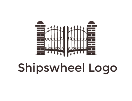 house gate logos