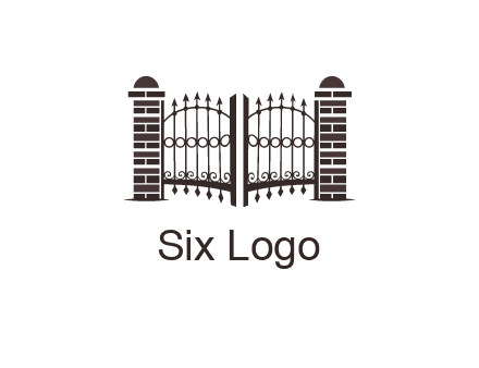 house gate logos