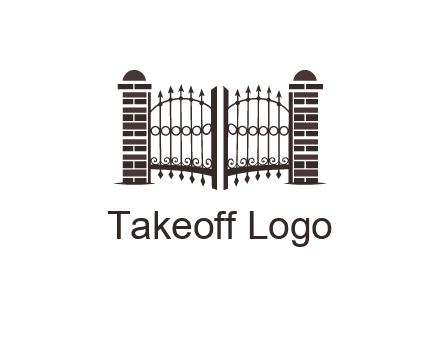 house gate logos