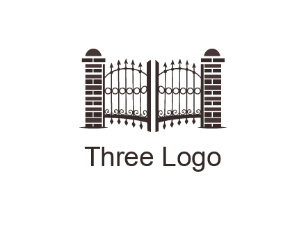 house gate logos