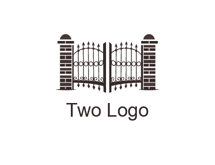 house gate logos