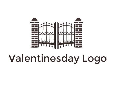 house gate logos